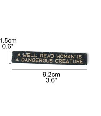 VINYL – a well read woman – size
