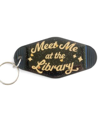 Meet Me at the Library - Motel Keychain