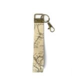 wristlet - antique map - WHITE BACK-2